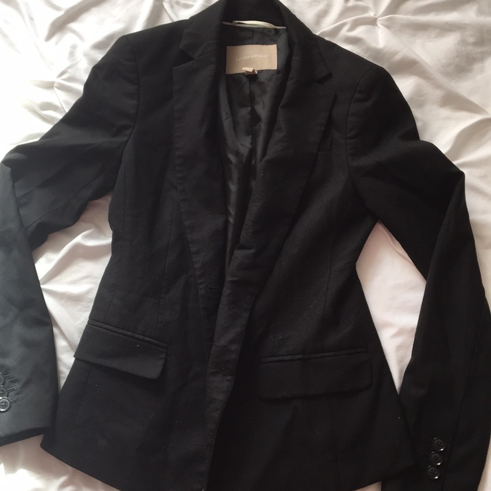 blazer from banana republic